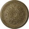Ekena Millwork Luton Ceiling Medallion (Fits Canopies up to 1 1/8"), 15 3/4"OD x 5/8"P, Mississippi Mud Crackle CM16LUMMC - alternate 1